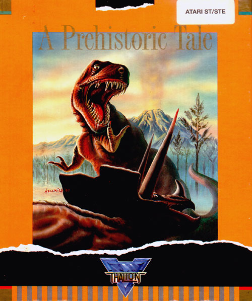 Prehistoric Tale, A box art