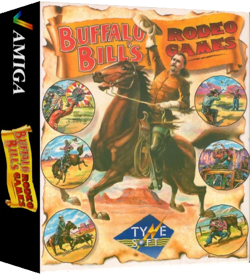 Buffalo Bill's Rodeo Games — box-3D (EU)