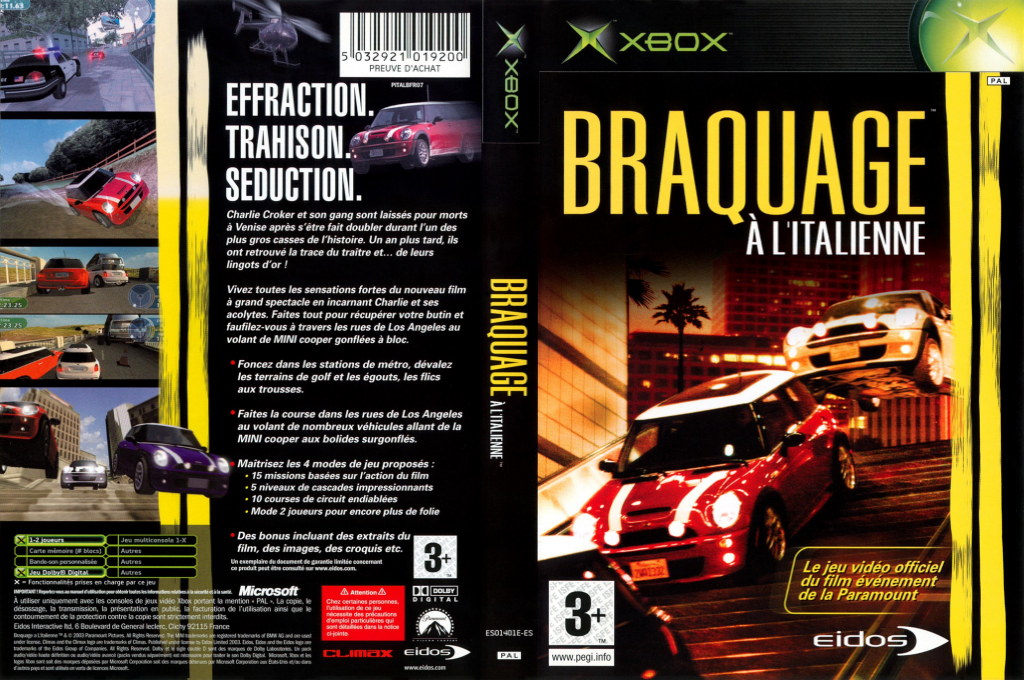 Italian Job, The — box-texture (FR)