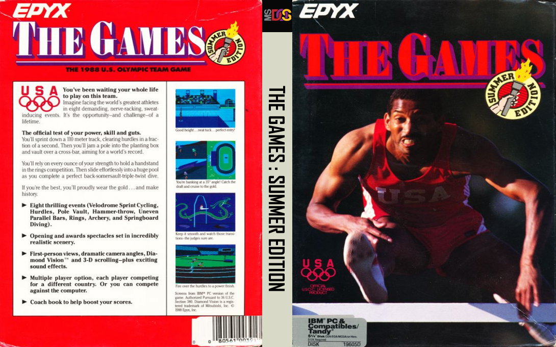 Games - Summer Edition, The — box-texture (US)