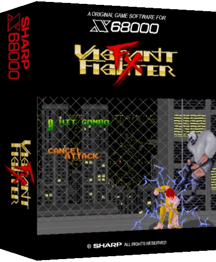 Vagrant Fighter Fx — box-3D (SS)