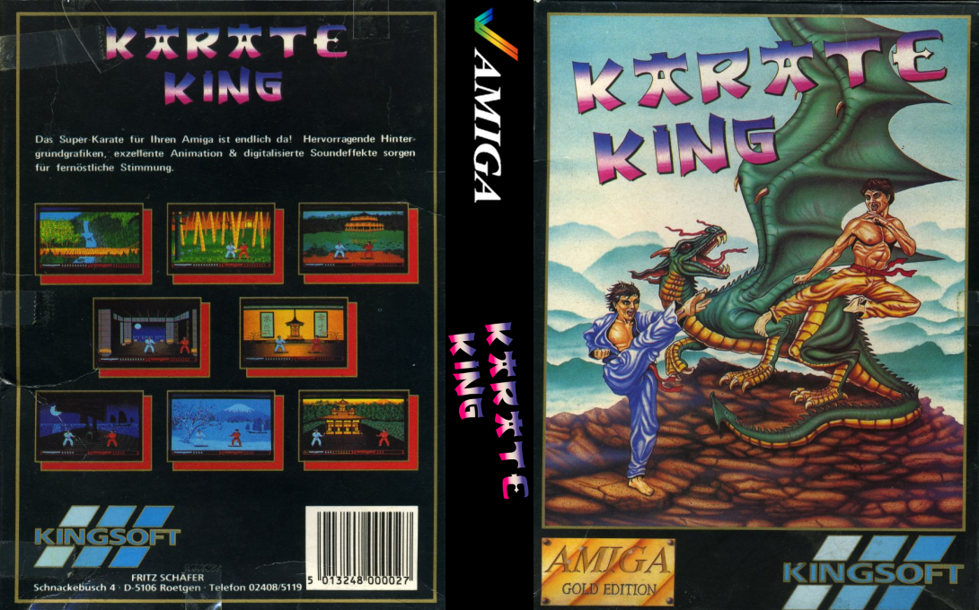 Karate King — box-texture (DE)