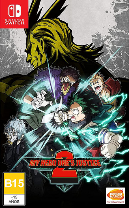 My Hero One's Justice 2 — box-2D (MEX)