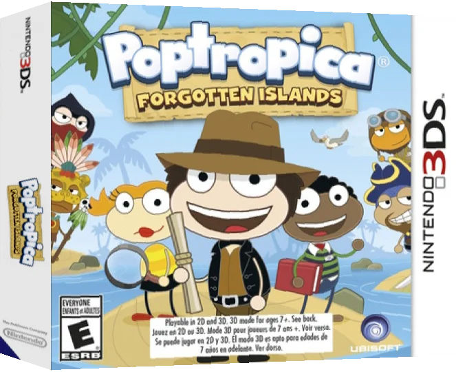 Poptropica - Forgotten Islands — box-3D (US)