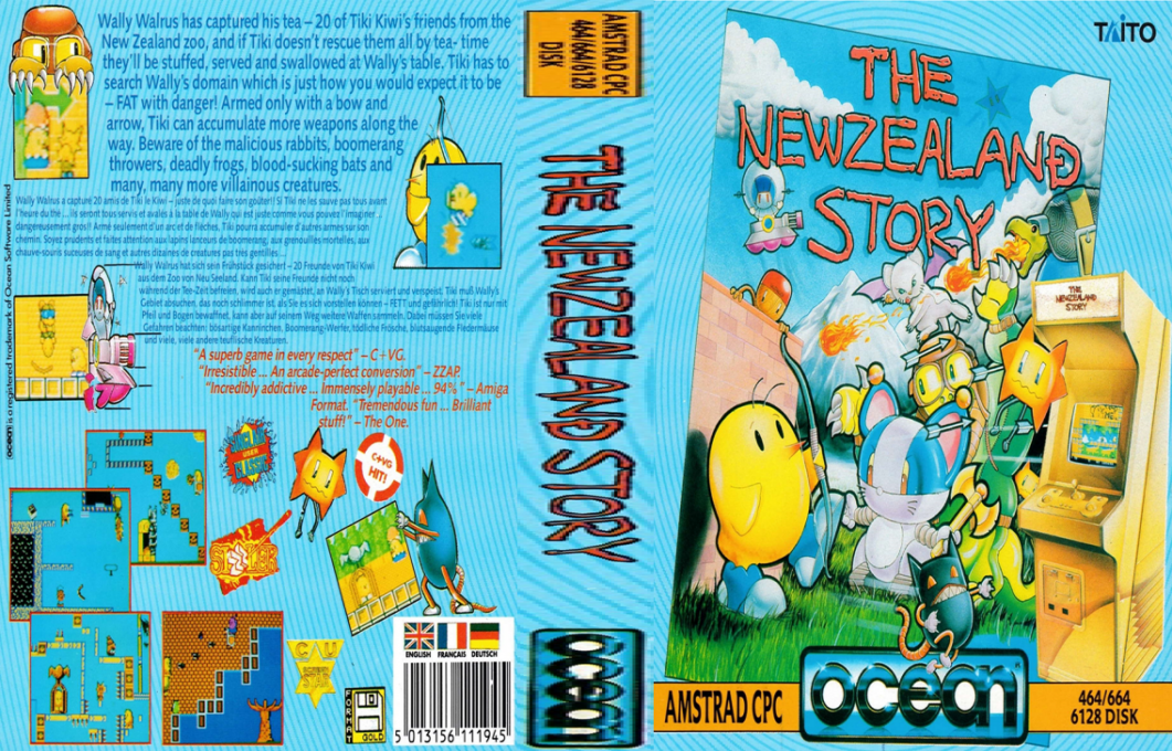 New Zealand Story, The — box-texture (EU)