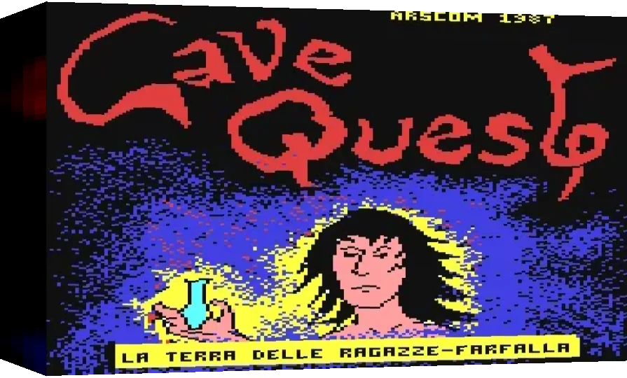 Cave Quest : La Terra delle Ragazze-Farfalla — box-3D (WOR)