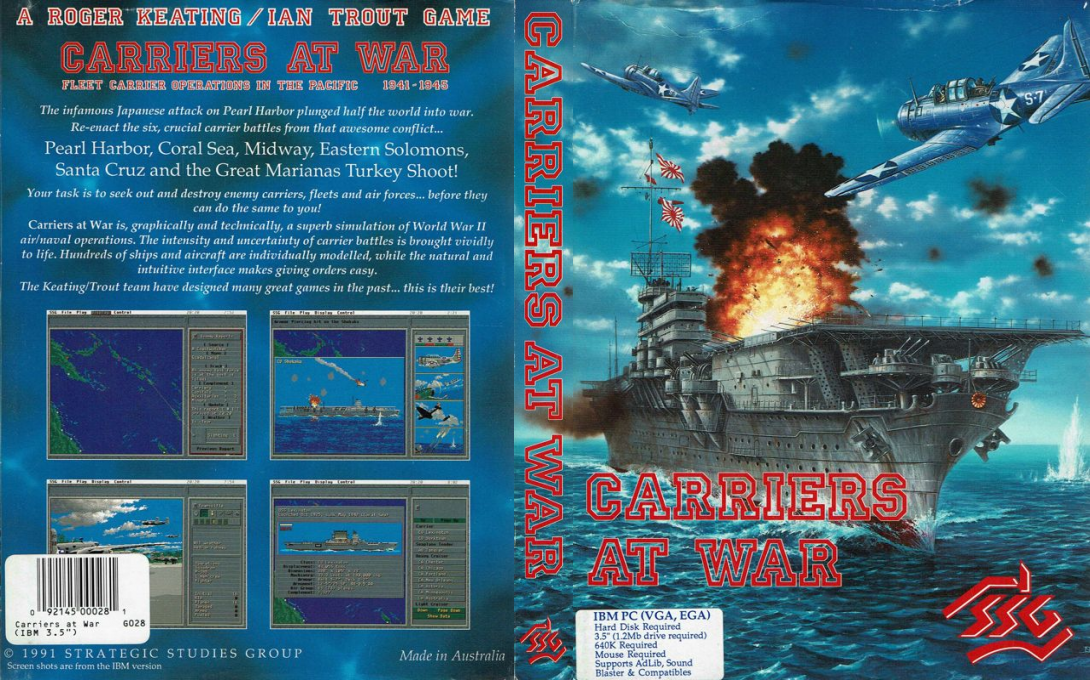 Carriers At War — box-texture (US)