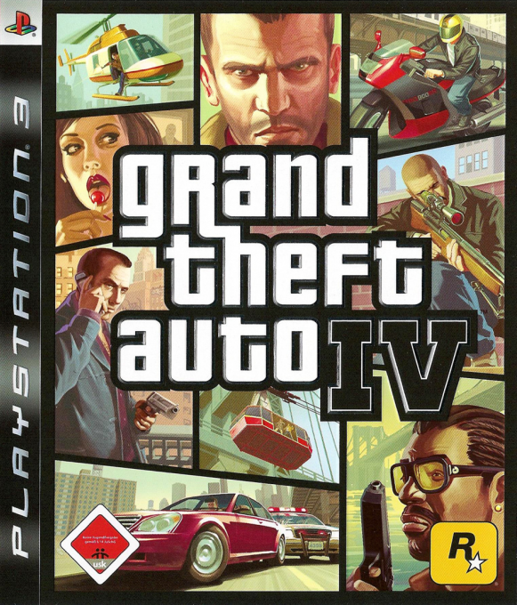 Grand Theft Auto IV — box-2D (DE)