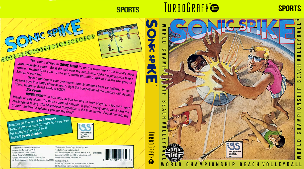 Sonic Spike — box-texture (US)