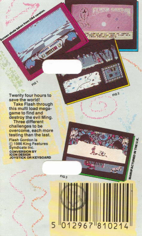 Flash Gordon — box-2D-back (EU)
