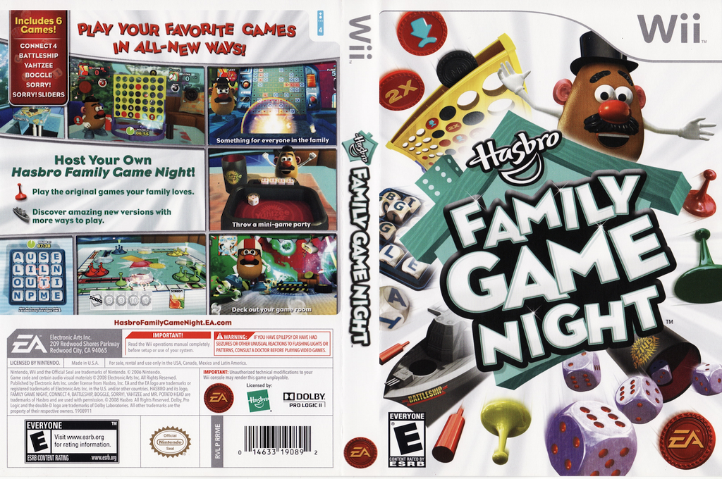 Hasbro Family Party — box-texture (US)