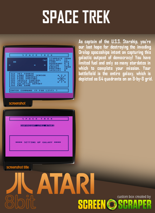 Space Trek — box-2D-back (SS)