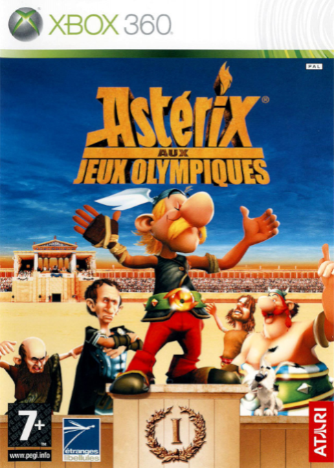 Asterix at the Olympic Games — box-2D (FR)