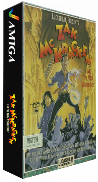 Zak McKracken and the Alien Mindbenders — box-3D (WOR)