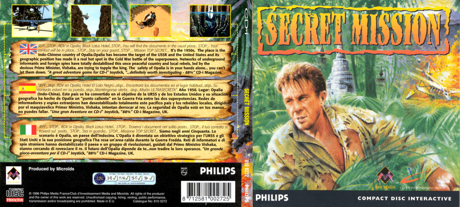 Secret Mission — box-texture (EU)
