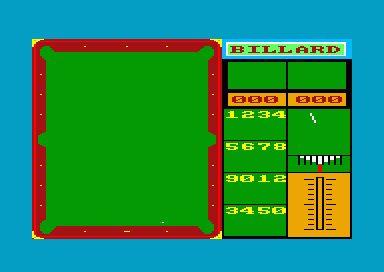 Billard Americain — ss (EU)