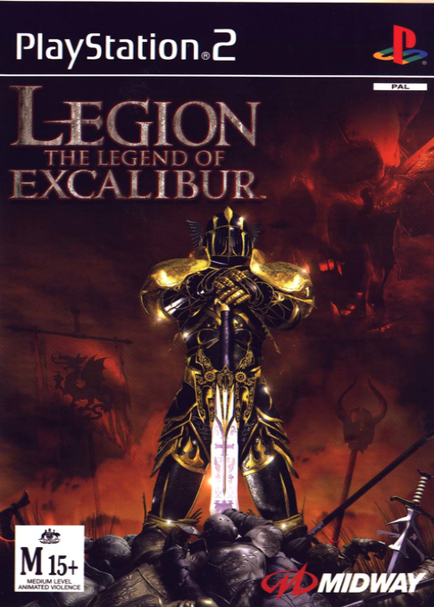 Legion - The Legend of Excalibur — box-2D (SP)