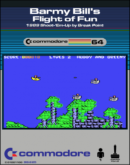 Barmy Bill's Flight of Fun box art