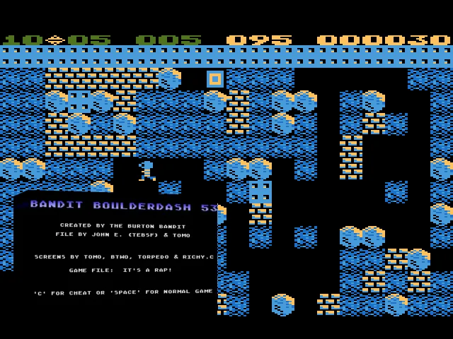 Bandit Boulderdash 53 — mixrbv2 (WOR)