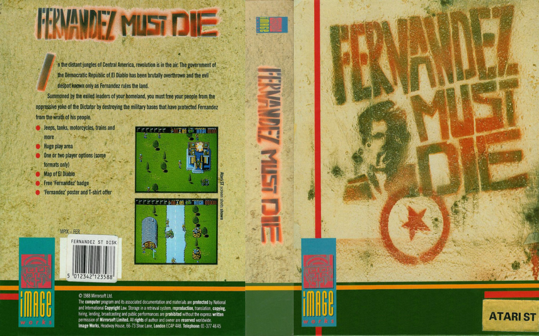 Fernandez Must Die — box-texture (EU)