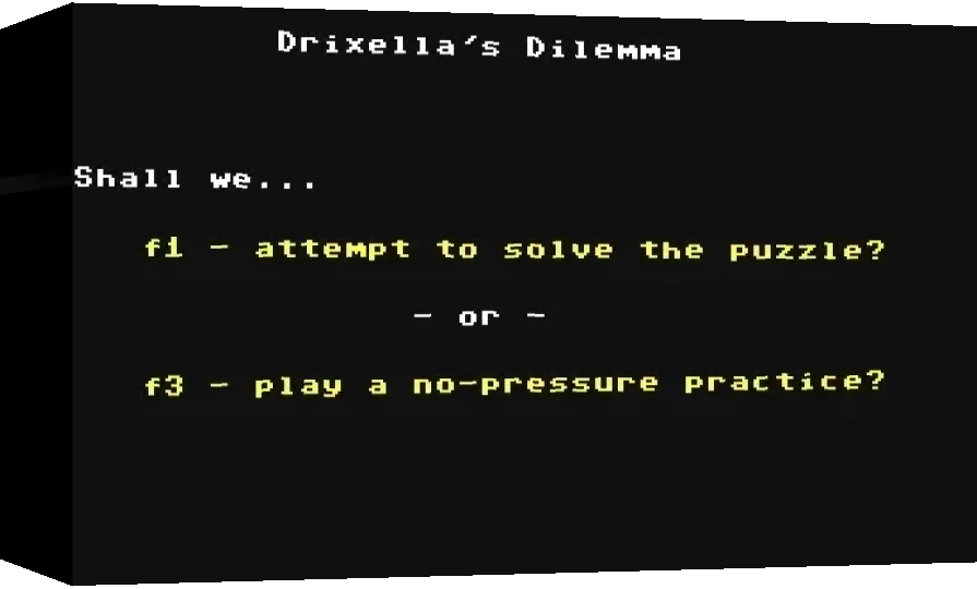 Drixella's Dilemma — box-3D (WOR)