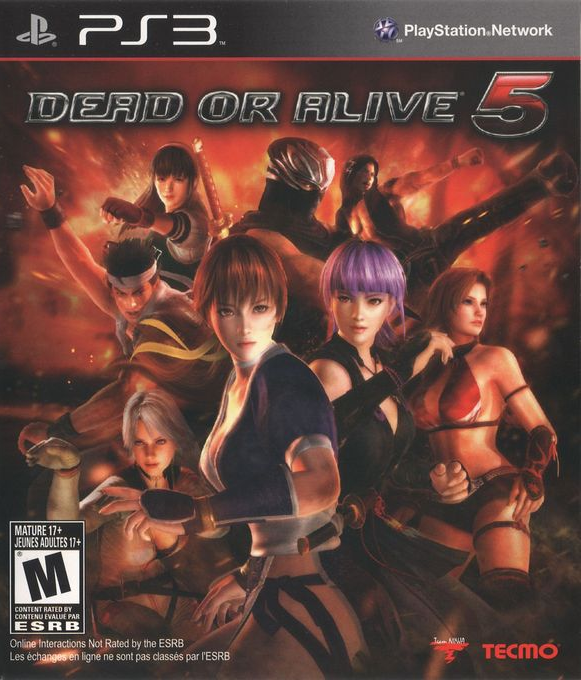 Dead or Alive 5 Last Round box art