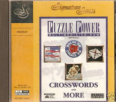 Puzzle Power: Crosswords and More box art