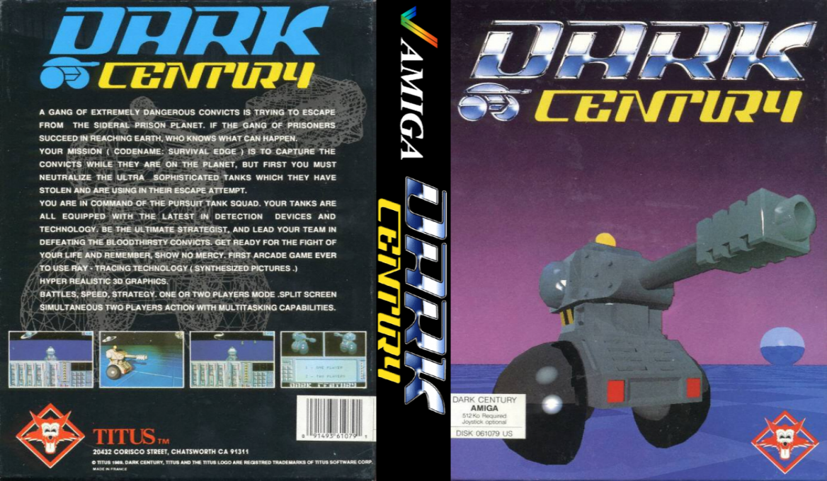 Dark Century — box-texture (US)