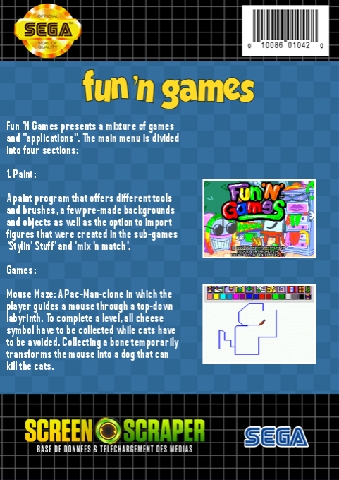 Fun 'n' Games — box-2D-back (SS)