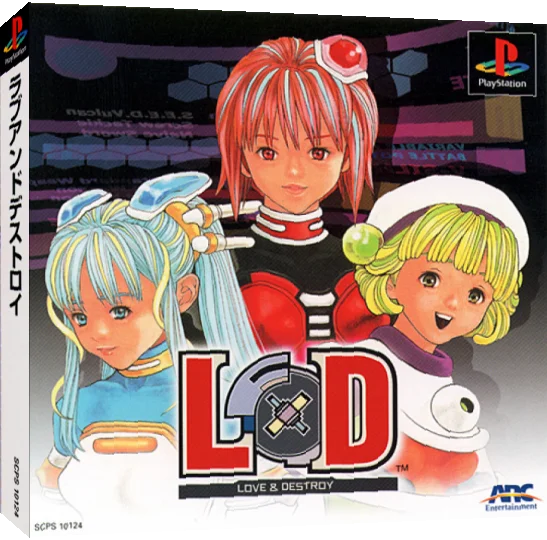 Love & Destroy — box-3D (JP)