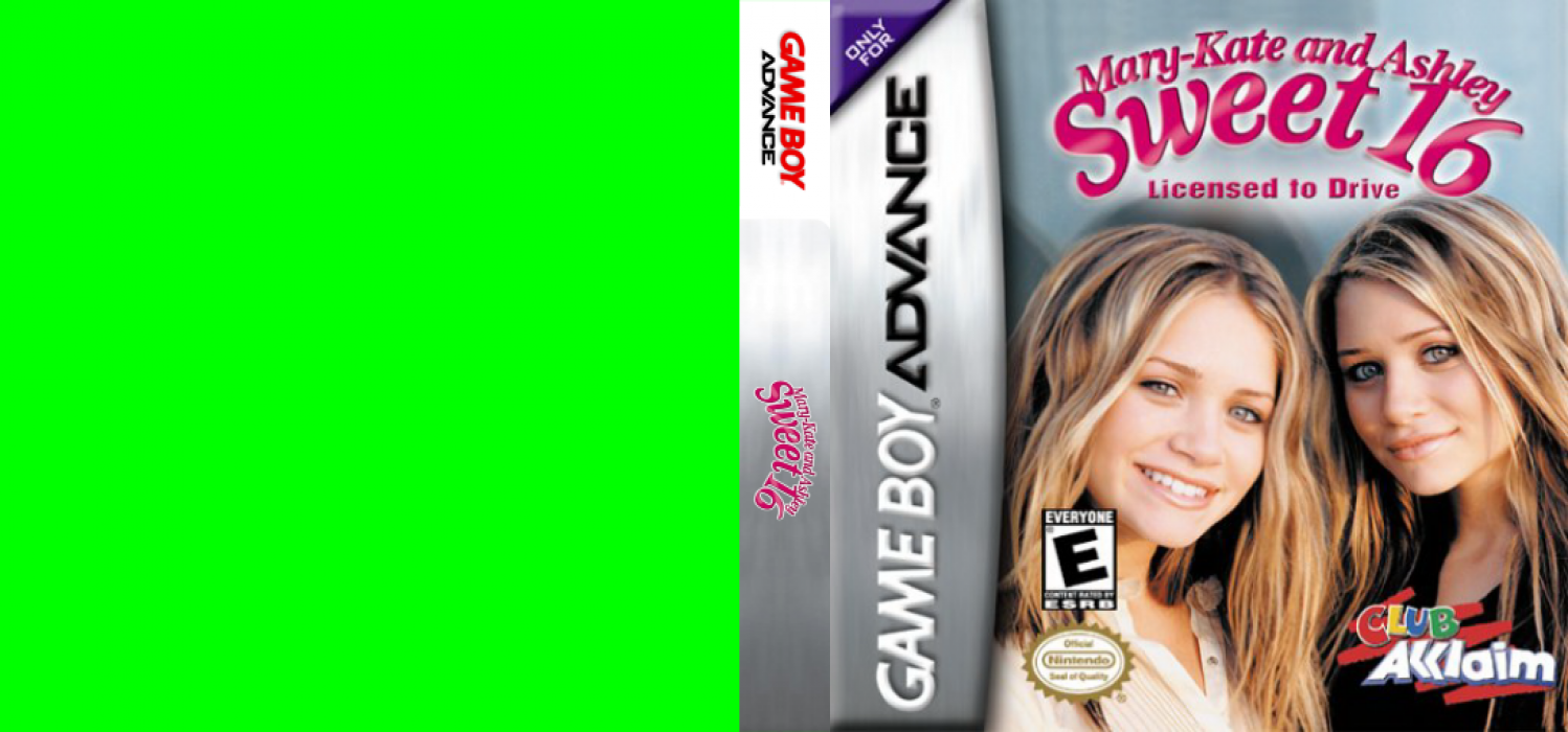 Mary-kate And Ashley Sweet 16 - Licensed To Drive — box-texture (US)