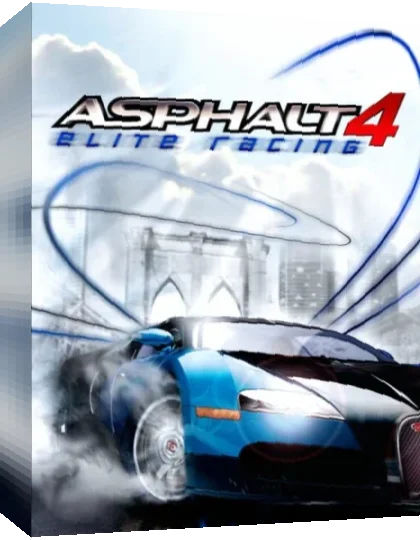 Asphalt 4 - Elite Racing — box-3D (WOR)