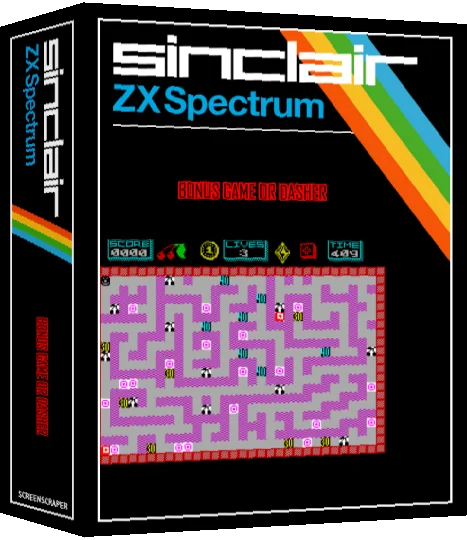 Bonus Game Or Dasher — box-3D (SS)