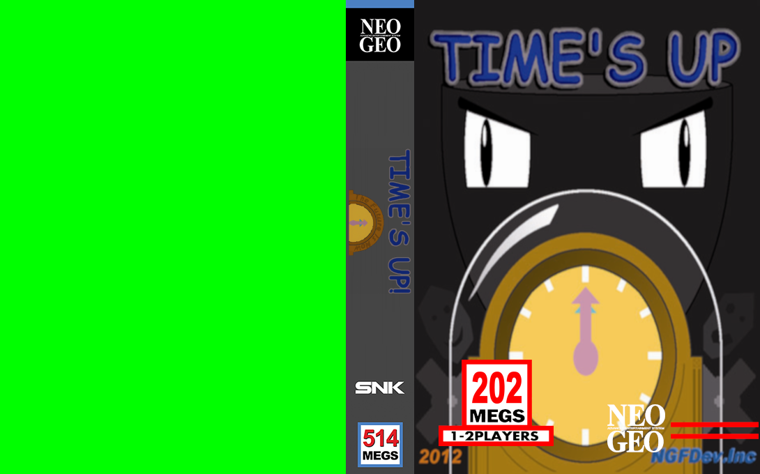 Time's Up — box-texture (CUS)