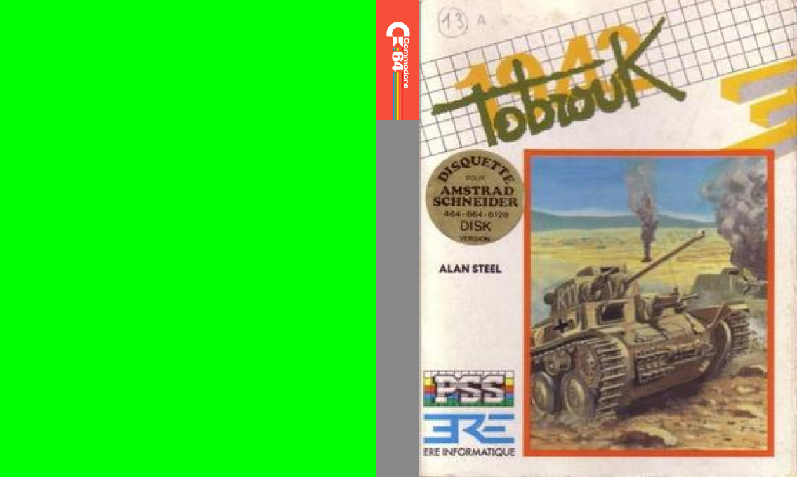 Tobruk : The Clash of Armour — box-texture (WOR)