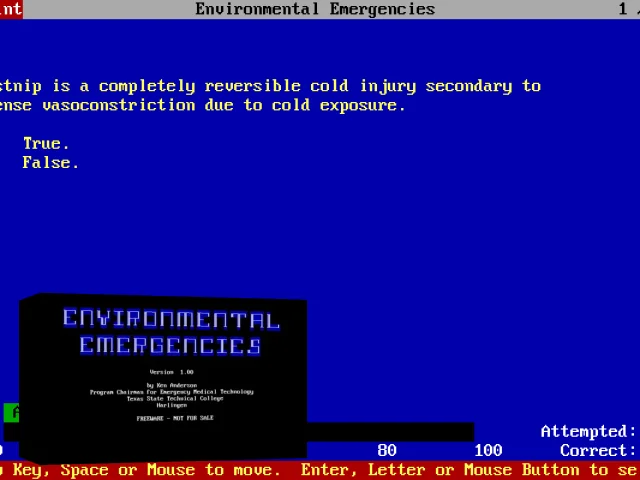 Environmental Emergencies — mixrbv2 (WOR)