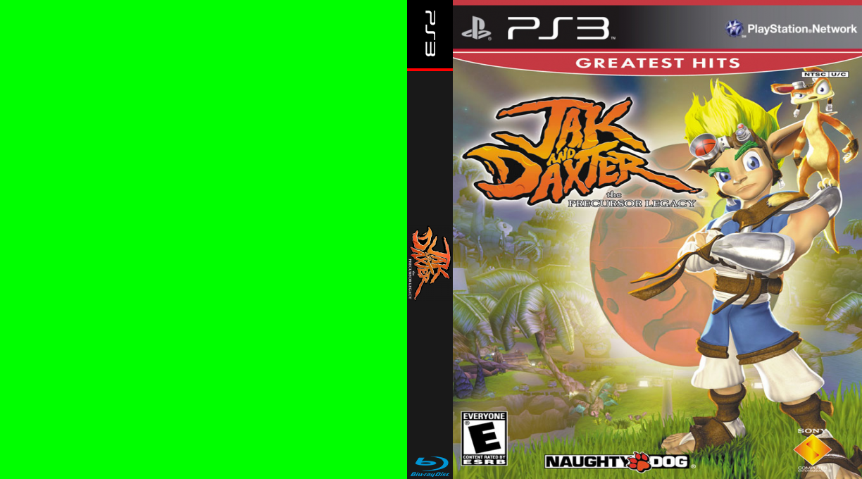 Jak And Daxter — box-texture (US)