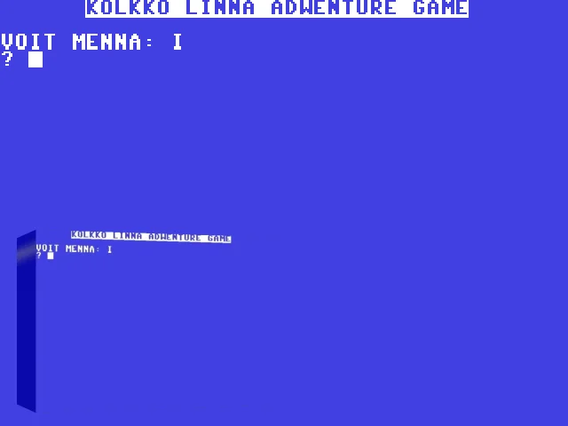 Kolkko linna adwenture game — mixrbv2 (WOR)