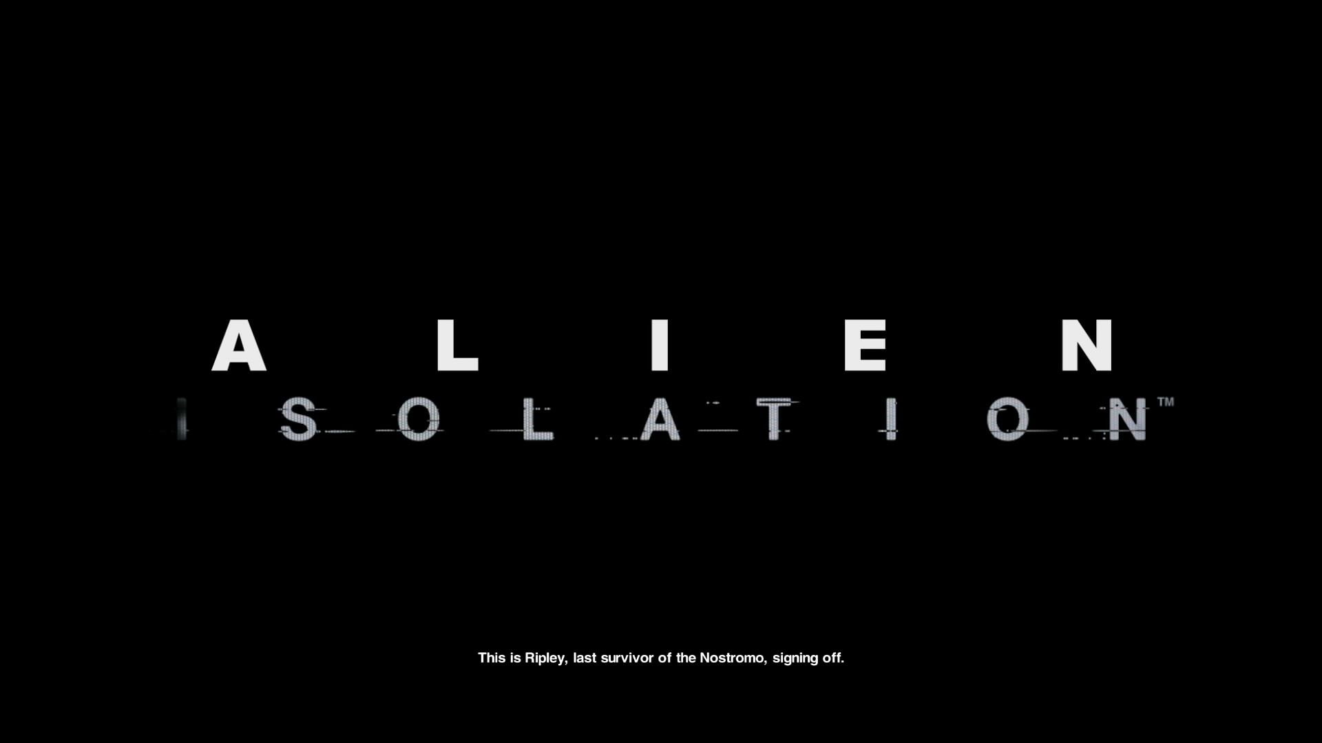 Alien - Isolation — sstitle (WOR)