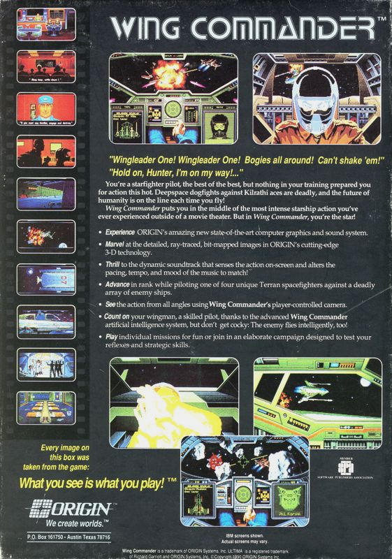 Wing Commander — box-2D-back (EU)