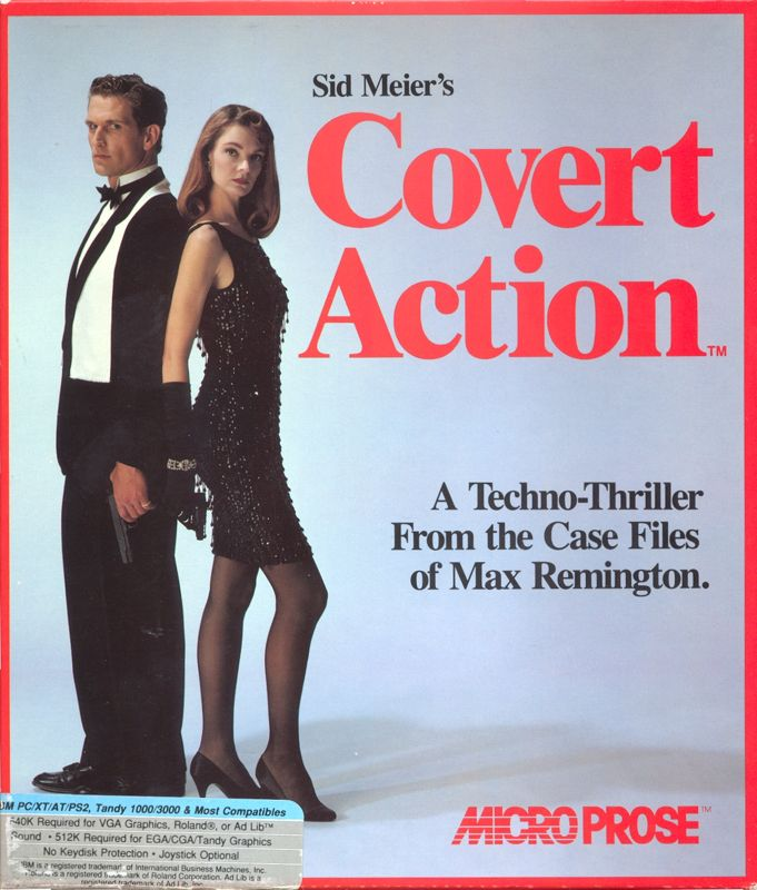 Sid Meier's Covert Action box art