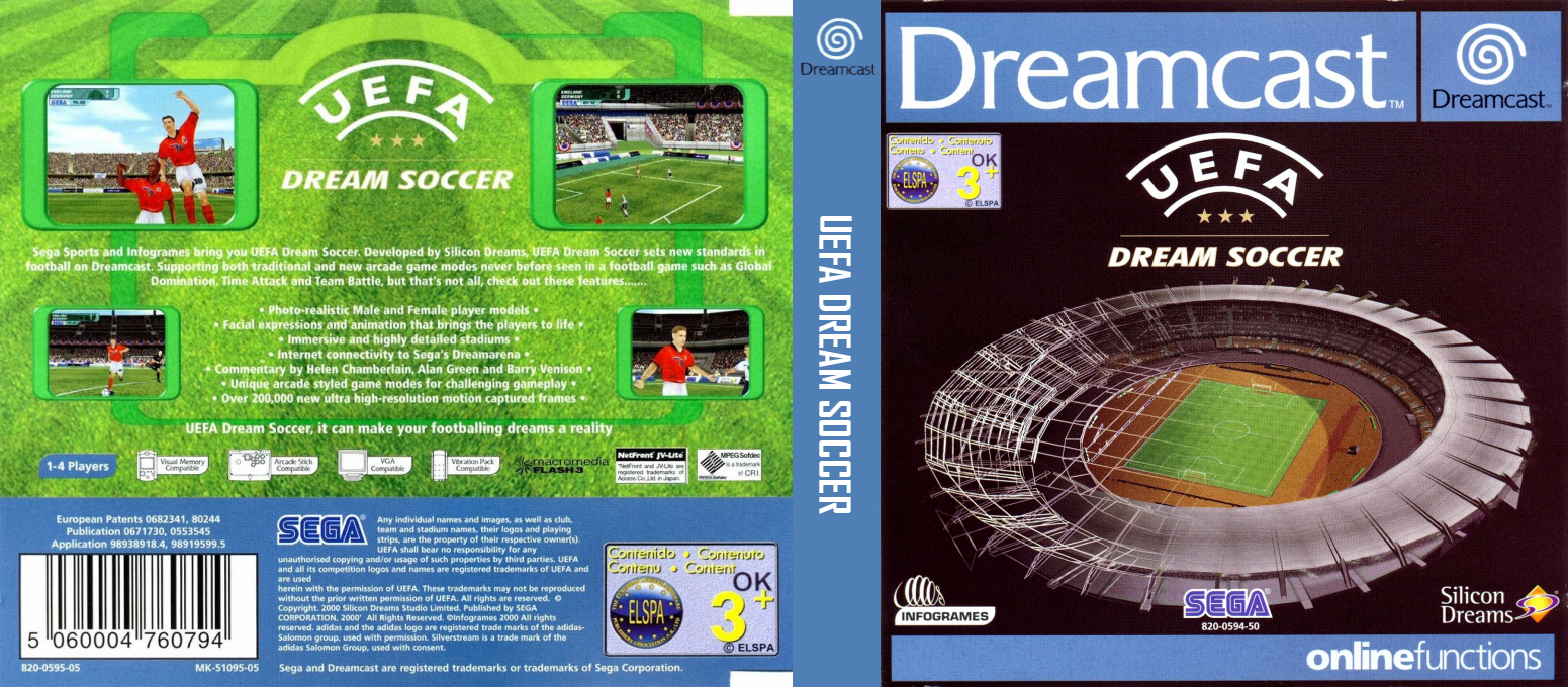 UEFA Dream Soccer — box-texture (EU)