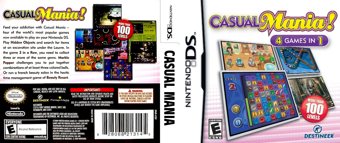 Casual Mania — box-texture (US)