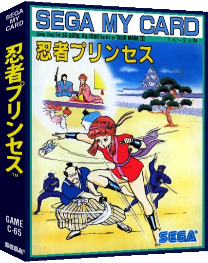 Ninja Princess — box-3D (JP)
