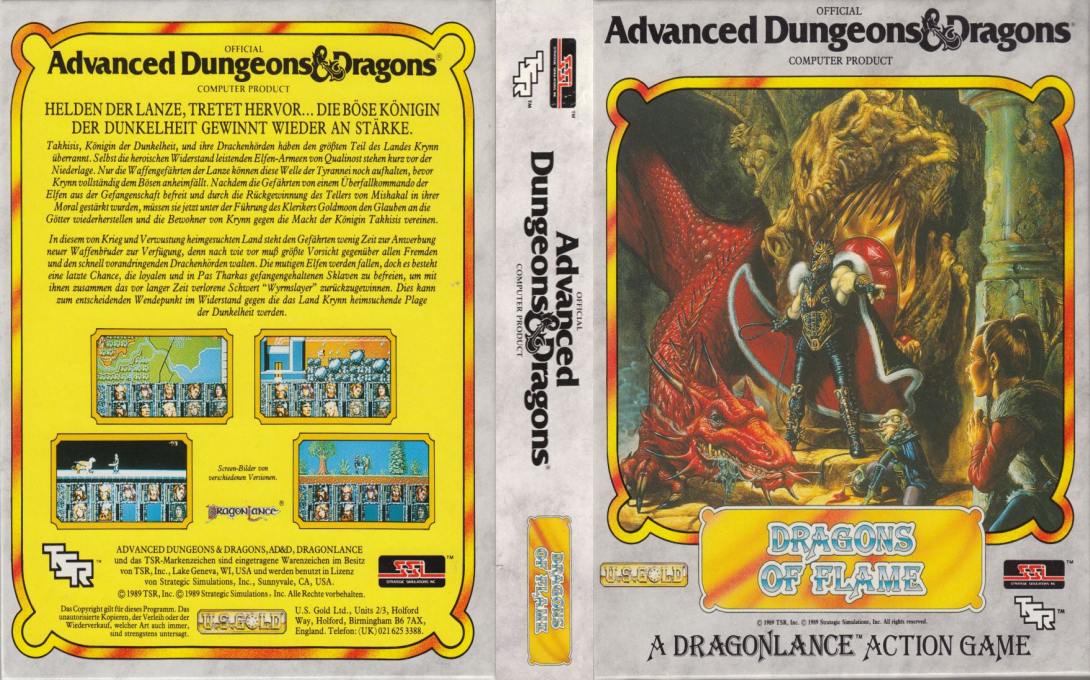 Dragons Of Flame — box-texture (DE)