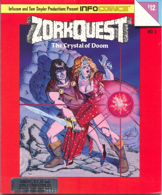 ZorkQuest - The Crystal of Doom box art
