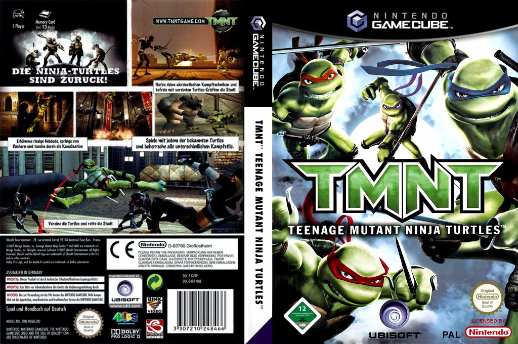 Tmnt - Teenage Mutant Ninja Turtles — box-texture (EU)