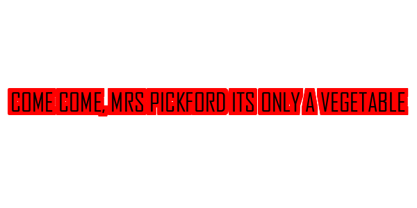 Come Come, Mrs Pickford Its Only a Vegetable — wheel-hd (SS)