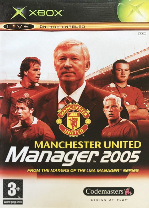Manchester United Manager 2005 box art