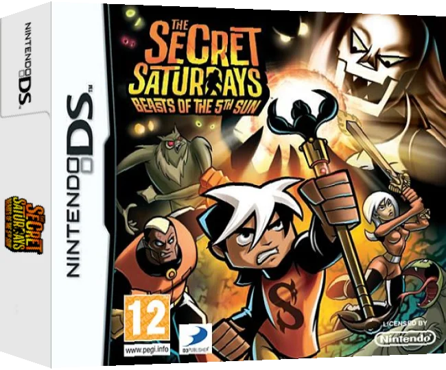 Secret Saturdays, The - Beasts of the 5th Sun - Character Unlock — box-3D (EU)